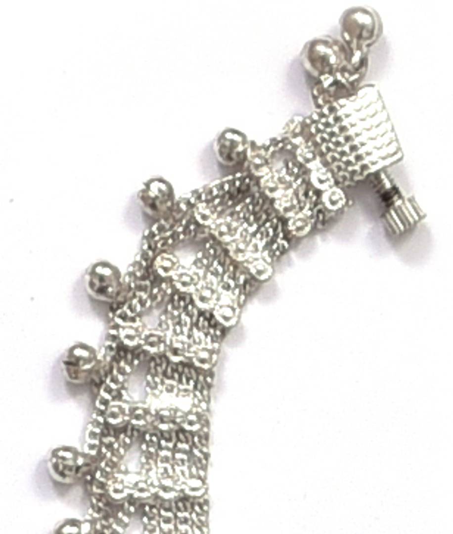 silver plated Anklets pyal for womens & girls